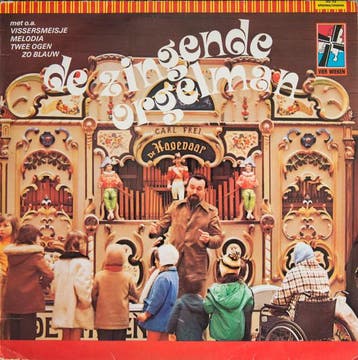Lp - Draaiorgel De Hagenaar Met Zanger Wim Kors - De Zingend, Verzenden, Nieuw in verpakking