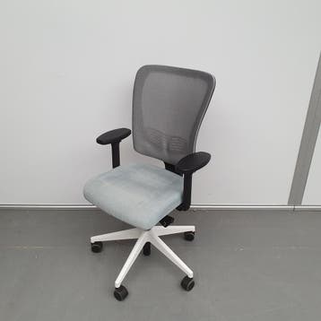 Ahrend bureaustoel - blauwe/grijze stof / netweave grijze st, Ophalen of Verzenden, Nieuw