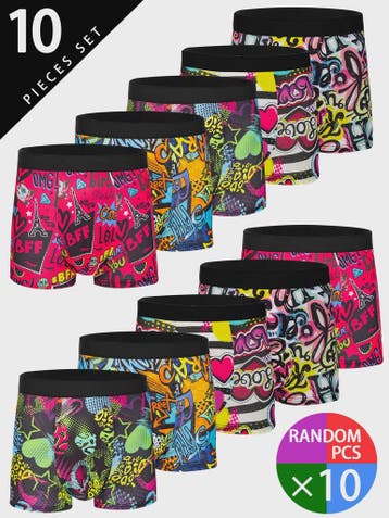 10-Pack Heren Boxershorts - Comfortabel, Zacht & Stijlvol Gr, Verzenden, Nieuw