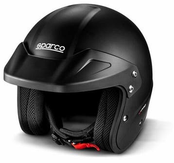 Sparco J-Pro Open Face Helm Zwart, Verzenden, Nieuw