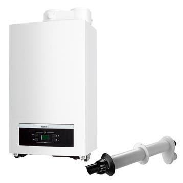 Combi-deal Nefit Proline NxT HRC 24 CW3 + Muurdoorvoer, Nieuw