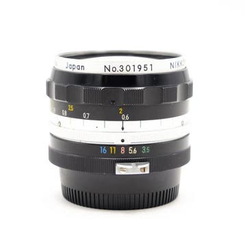 Nikon 28mm (2,8cm) F3.5 Nikkor-H Auto F-Mount (Occasion), Gebruikt, Nikon, Nikon F-mount, Handmatige focus