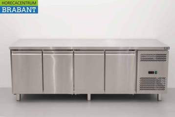 RVS Vrieswerkbank 4 deuren 1/1 gastronorm 223 cm Horeca, Ophalen of Verzenden, Nieuw in verpakking