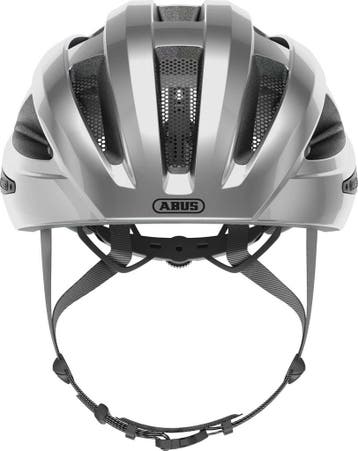 ABUS Macator Fietshelm L 58-62cm - Zilver, Ophalen of Verzenden, Nieuw, Abus