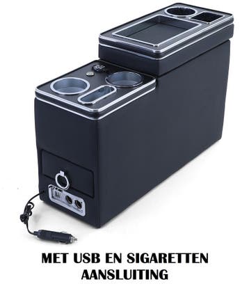 Luxe Middenconsole Armsteun Organizer UNIEK! SUPERHANDIG!, Auto-onderdelen, Interieur en Bekleding, Verzenden, Nieuw, Hyundai