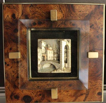Wanddecoratie (6) - Beelden - Italië - zilveren
