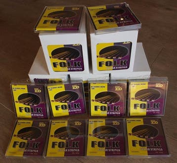 Dadi FG258 - 20 sets 80/20 Bronze extra light 11-49 - -, Nieuw