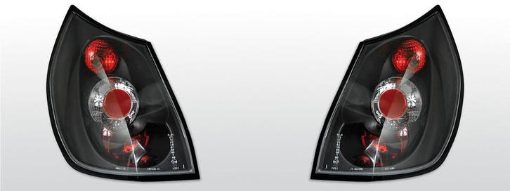 Achterlichten | Renault Scenic 2003-2006 | zwart, Auto-onderdelen, Verlichting, Nieuw, Renault, Verzenden