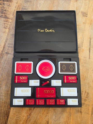 Pierre Cardin - Pokerset - Paris High-Stakes Casino Poker