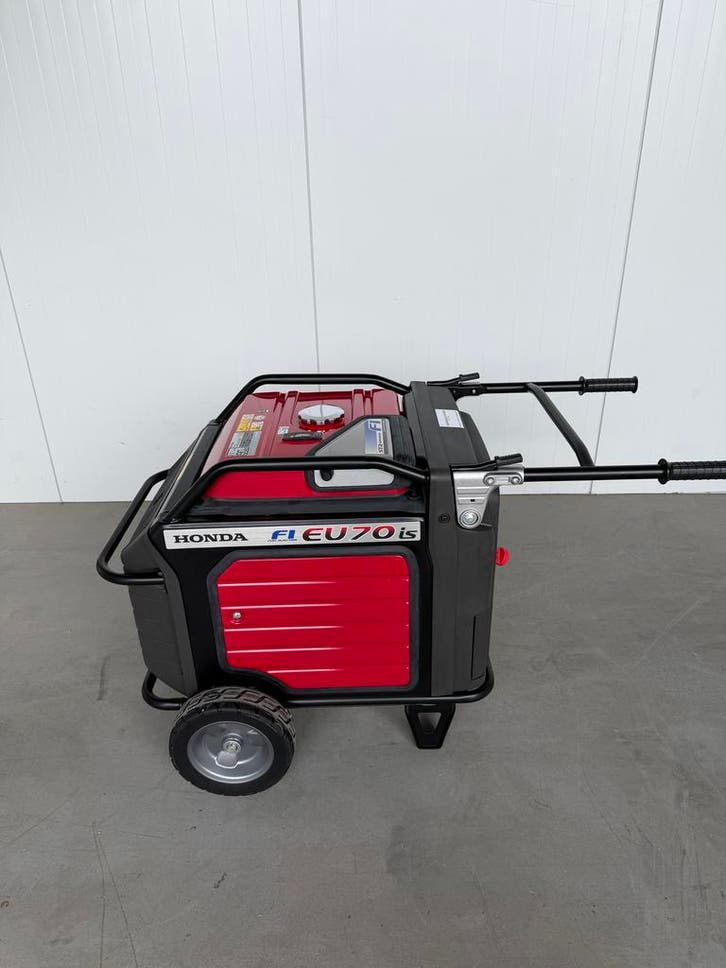 Honda EU70is generator aggregaat inverter nieuw op voorraad, Doe-het-zelf en Verbouw, Aggregaten, 5 tot 10 kVA, Elektrisch startend