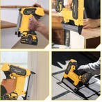 Draadloos Spijkerpistool Tacker 2 Modi 100 Nagels, Verzenden, Nieuw