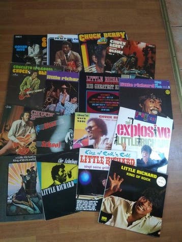 Chuck Berry , Little Richard - 16 Album + Doppel LP - Rock -, Nieuw in verpakking