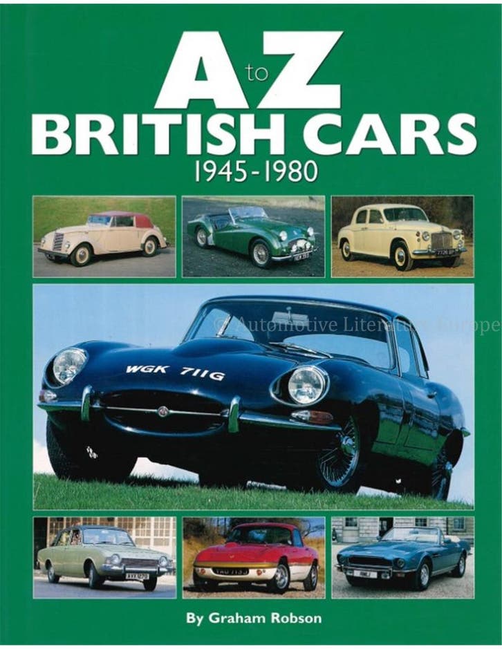 A to Z BRITISH CARS 1945 - 1980, Boeken, Auto's | Boeken