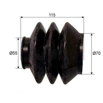 AL-KO Stofhoes zonder Boutafdekking 12.5cm, Ophalen of Verzenden, Nieuw