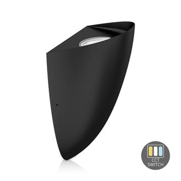WANDLAMP DAPHNIS | ZWART | 8W | DIMBAAR | CCT SWITCH, Nieuw