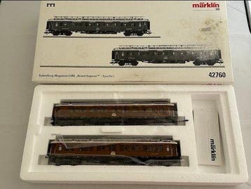 Märklin H0 - 42760 - Treinset (1) - 2 particuliere rijtuigen, Nieuw