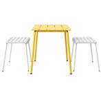 Serax X Maarten Baas Tuinset Klein Off-white & Yellow, Zo goed als nieuw, Aluminium, Tuinset