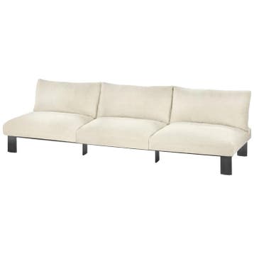 Serax 3-zitsbank Indoor Ivoor - Nieuw in verpakking -, Klassiek, Ophalen of Verzenden, Rechte bank, Minder dan 150 cm