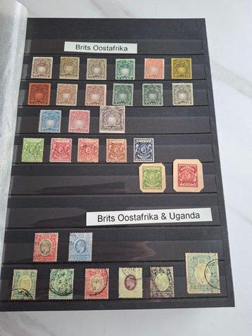 Brits Oost-Afrika - Brits Oost Afrika. Een aardige, Gestempeld