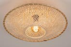 Rietveld Plafondlampen - Bruin, Beige, Naturel - Hout, Rotan, Huis en Inrichting, Lampen | Plafondlampen, Verzenden, Nieuw