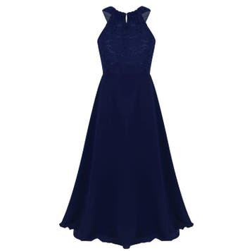 Galajurk Thirzah - marineblauw - maat 128/134, Ophalen of Verzenden, Nieuw, Meisje, Jurk of Rok
