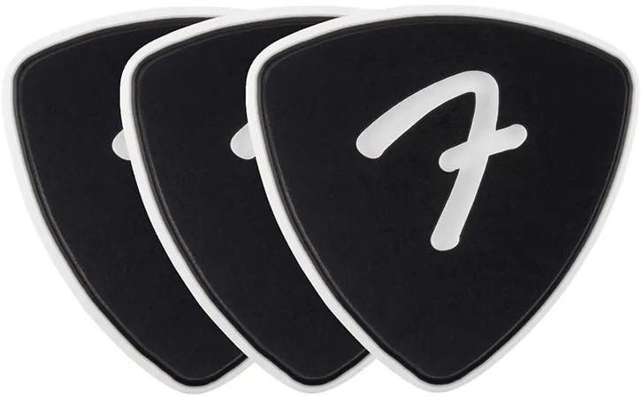 Fender F Grip 346 Pick Black plectrum 1.50 mm 3-pack, Muziek en Instrumenten, Instrumenten | Toebehoren, Elektrische basgitaar