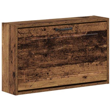vidaXL Wandgemonteerde Schoenkast UTRECHT 71 x 17 x 43 cm, Verzenden, Nieuw