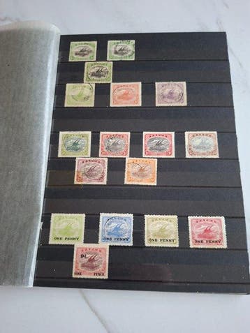Papoea-Nieuw-Guinea - Papoiea Nieuw Gunea. Een aardige, Gestempeld