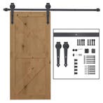 TRUUSK Glijrailset voor Schuifdeuren - Metaal - 2 meter - Dr, Verzenden, Nieuw