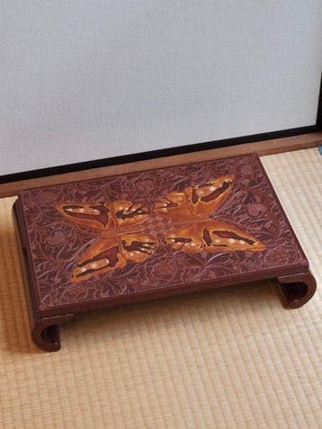 Tafel - Hout, lak - Japan - Lak Displaystand (Zonder