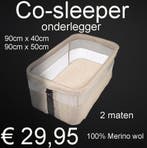 Co-sleeper onderlegger 100% MERINO WOL Wollen deken € 29,95, Ophalen of Verzenden, Nieuw