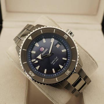 Rado - Captain Cook HighTech Ceramic Diver - R32144202 -, Nieuw