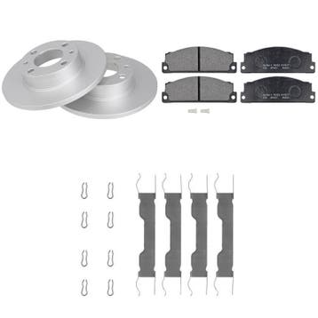 Voordeelpakket remschijven & remblokken FIAT 127 0.9 Voorzij, Verzenden, Nieuw, Fiat