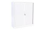 Half hoge roldeurkast wit STOR 120x43x135, Huis en Inrichting, Ophalen of Verzenden, Nieuw