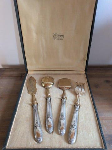 Dessertservies (4) - .950 zilver