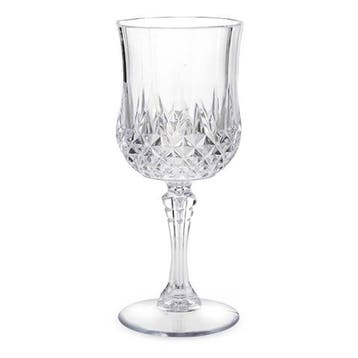 Wijnglas | Alpina | 6 stuks (Kunststof, 200 ml), Caravans en Kamperen, Kampeeraccessoires, Verzenden, Nieuw