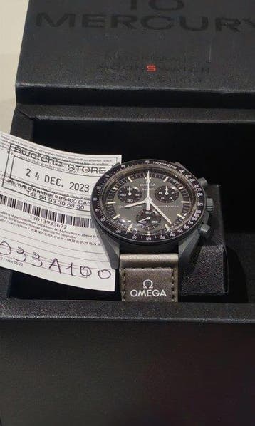 Omega x Swatch - MoonSwatch - Mission to Mercury - Zonder, Nieuw