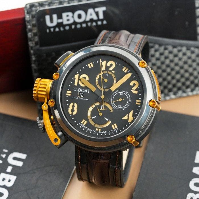 U-Boat - U-51 Chimera Chronograph Limited Edition - UB6566 -, Sieraden, Tassen en Uiterlijk, Horloges | Heren