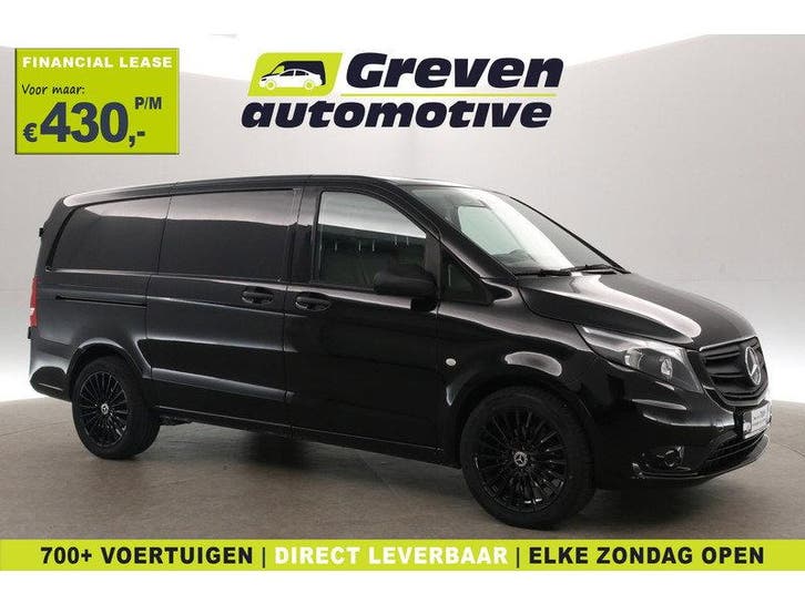 Mercedes-Benz Vito 114 CDI Lang | Automaat | Airco |, Auto's, Bestelauto's, Automaat, Diesel, Zwart, Mercedes-Benz