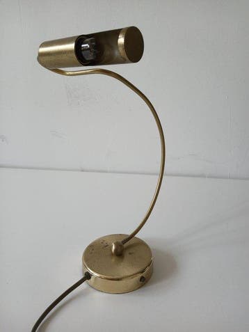 Steinhauer - Bureaulamp - Messing - Vintage - Jaren 70, Antiek en Kunst