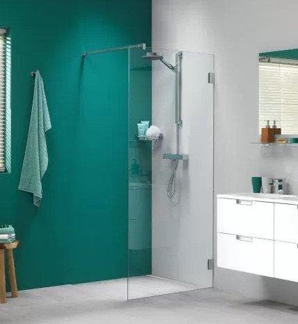 Inloopdouche Sealskin ‘I AM’ type A3 90 x 200 cm RVS, Doe-het-zelf en Verbouw, Sanitair, Douche, Nieuw, Glas, Ophalen of Verzenden