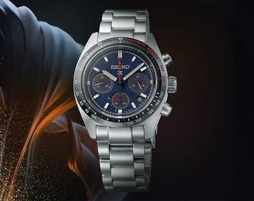 Seiko - Prospex Speedtimer Blue Dial Chrono - SSC815P1 -, Nieuw