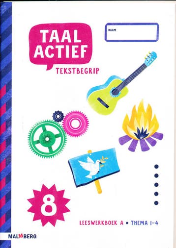 Taal Actief versie 5 Leeswerkboek A Tekstbegrip thema 1-4 gr, Verzenden, Nieuw
