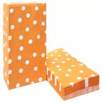 Fako Bijoux - 24 Oranje Uitdeelzakjes Met Stippen -, Verzenden, Nieuw