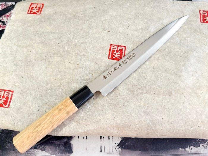 Satake SWORD SMITH - Keukenmes - Sashimi bch - Staal -, Antiek en Kunst, Antiek | Keukenbenodigdheden