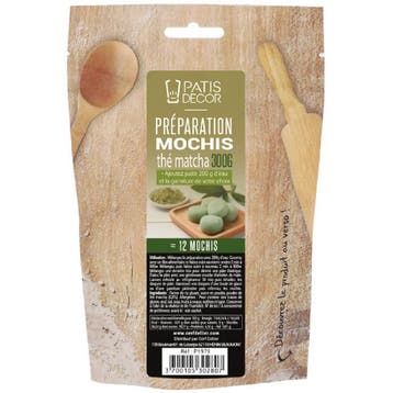 Patis Decor Mochi Mix Matcha 300g, Verzenden, Nieuw