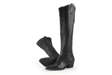 Lazamani Cowboy laarzen in maat 39 Zwart, Kleding | Dames, Schoenen, Verzenden, Zwart, Lazamani, Zo goed als nieuw