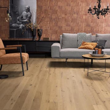 Floorlife Northridge Eiken Parket - Extra Rustiek Wit - 14, Doe-het-zelf en Verbouw, Vloerdelen en Plavuizen, Ophalen of Verzenden