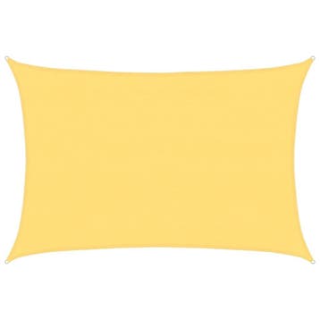 Zonnescherm 4x6m beige - 45% korting - Retourenkans, Tuin en Terras, Overige typen, 450 cm of meer, Ophalen of Verzenden, Zo goed als nieuw