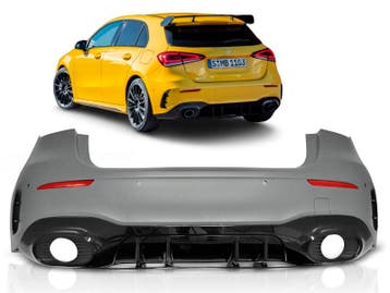 Achterbumper | geschikt voor Mercedes-Benz | A-klasse 18- 5d, Verzenden, Nieuw, Mercedes-Benz